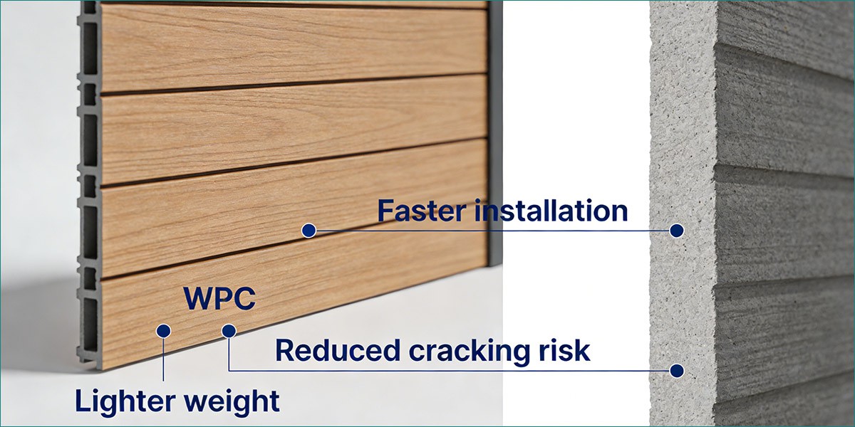 WPC vs traditional WPC vs traditional
