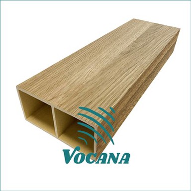 Razstavna dvorana Hollow WPC lesene particije